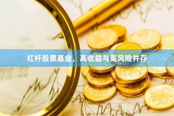 杠杆股票基金，高收益与高风险并存